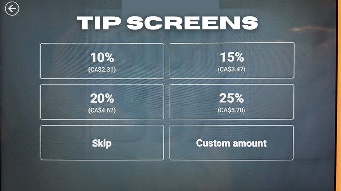 Tip Screens